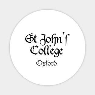 Oxford St John's College Medieval University Magnet